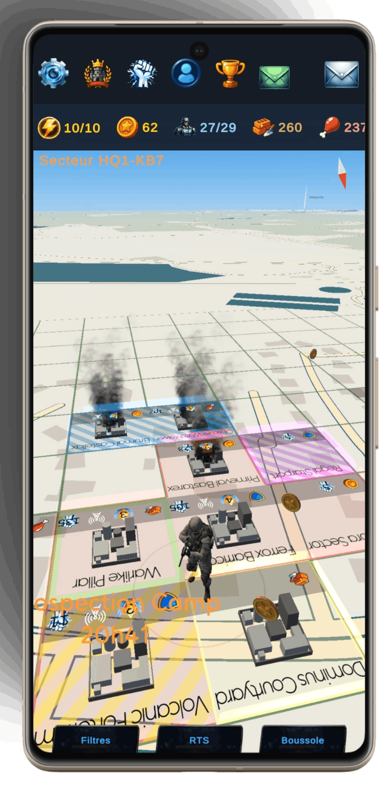 PVP combat phase